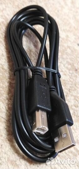 Кабель для принтера новый 80см. 1м. 1м80см