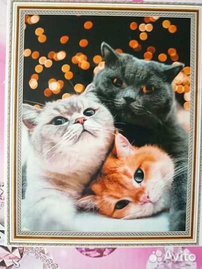 Алмазная мозаика на подрамнике. 40*50