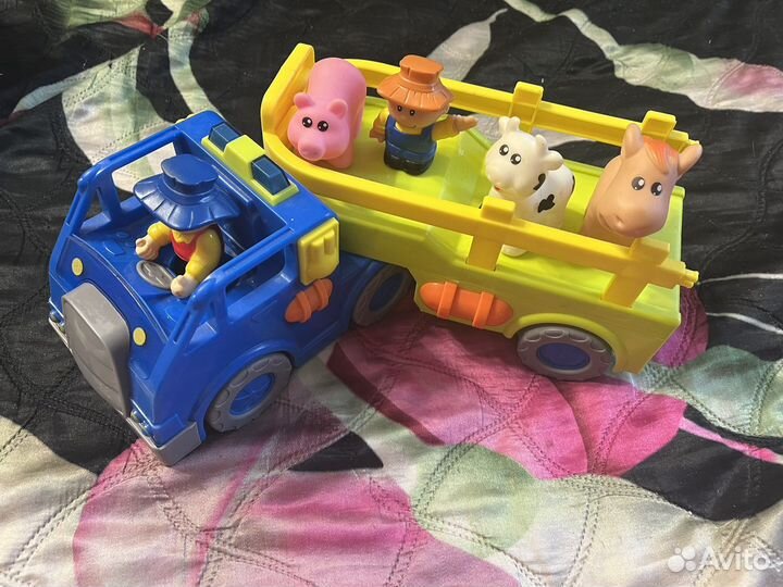 Развивающая машина ферма с животными