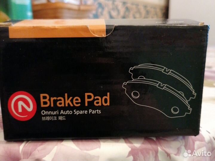 Колодки передние дисковые