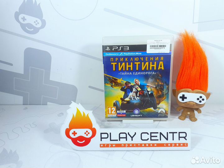 PS3 Приключения Тинтина Тайна Единорога б/у