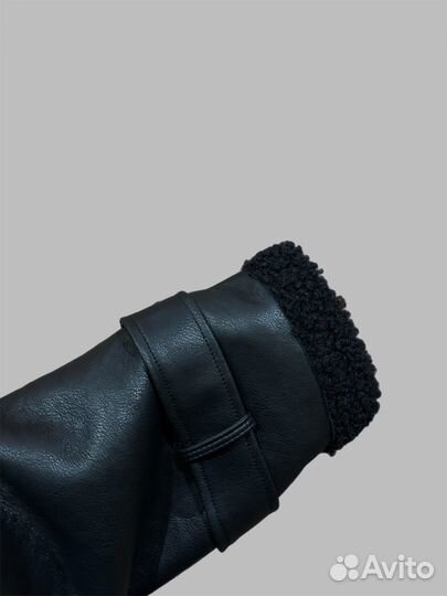 Дублёнка длинная премиум качества М