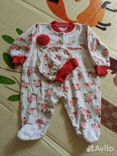 Детские вещи пакетом для девочек 3-6 м