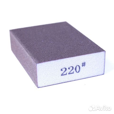 Блок абразивный 4-х сторонний 98x69x26мм Р220 micr