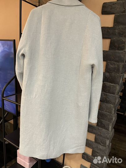 Пальто льняное zara