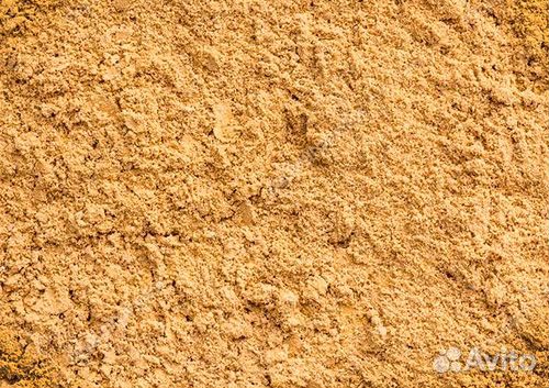 Песок сеяный. Куб, тонна, навал