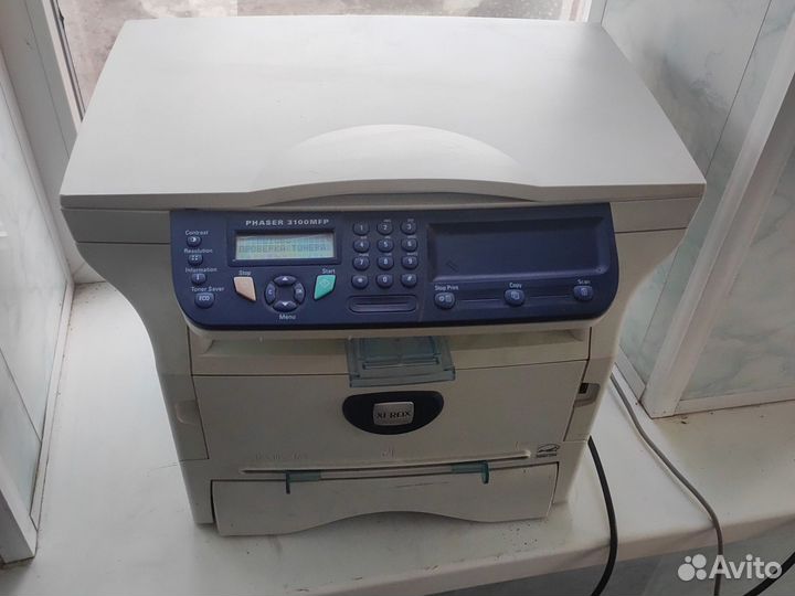 Принтер лазерный мфу Xerox Phaser 3100 MFP