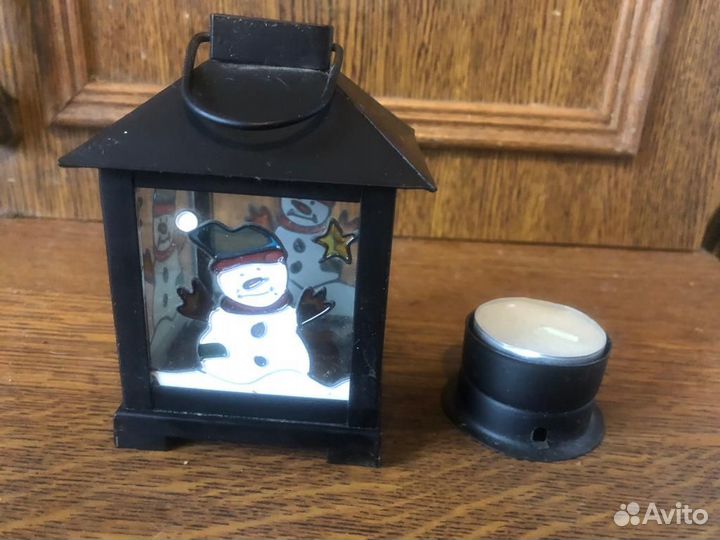 Новогодний Фонарик для свечи