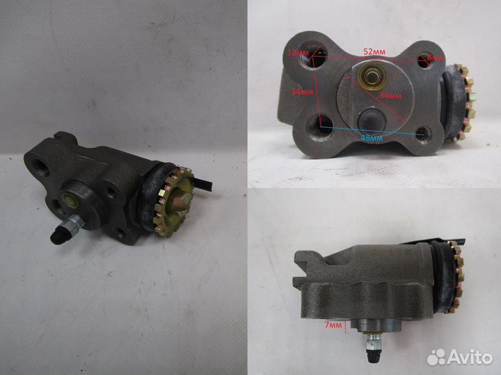 Рабочий тормозной цилиндр - hasaki