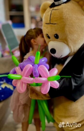 Мишка Тедди/Зайка на праздник. Аниматор. Ростовые