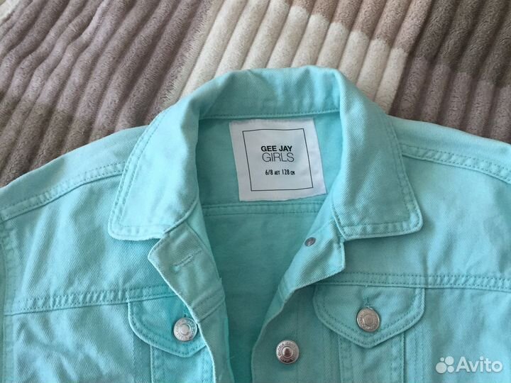 Пиджак джинсовый для девочки