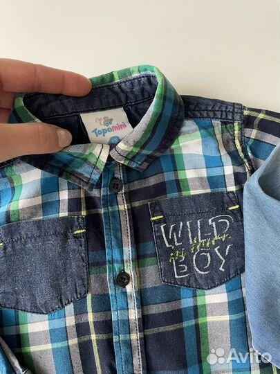 Рубашки для мальчика 92