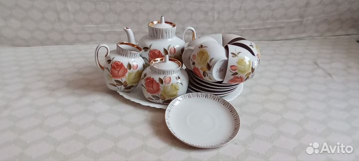 Фарфоровый чайный сервиз, лфз