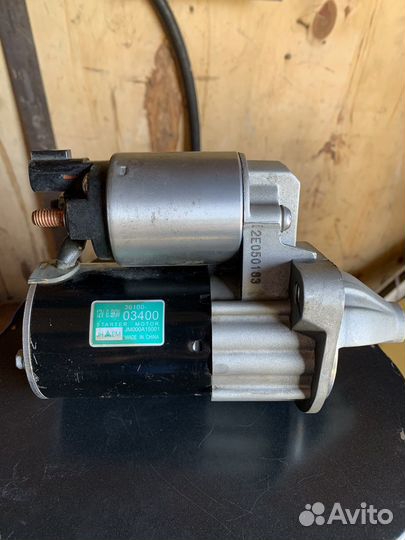 Стартер kia picanto 2