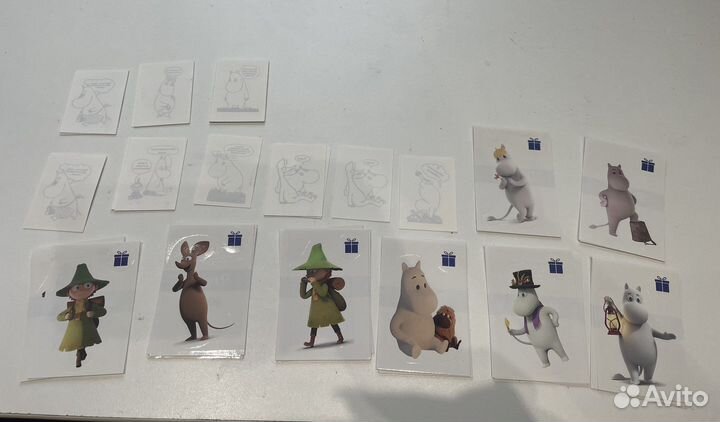 Скрепыши, тики токеры, муми тролли, лента, марвел