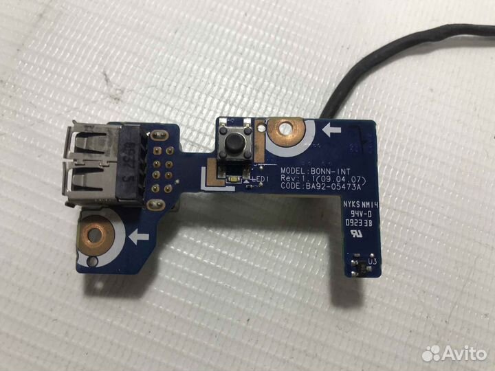 Плата USB для Samsung R518