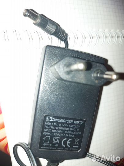 Зарядное устройство UE24WV-120200SPA (12V 2A)