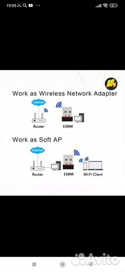 WiFi aдаптер USB