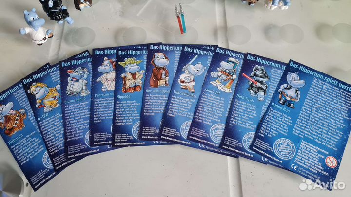 Бегемотики киндер Звёздные войны