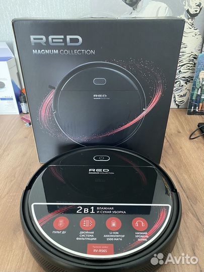 Робот пылесос Red RV-R56S