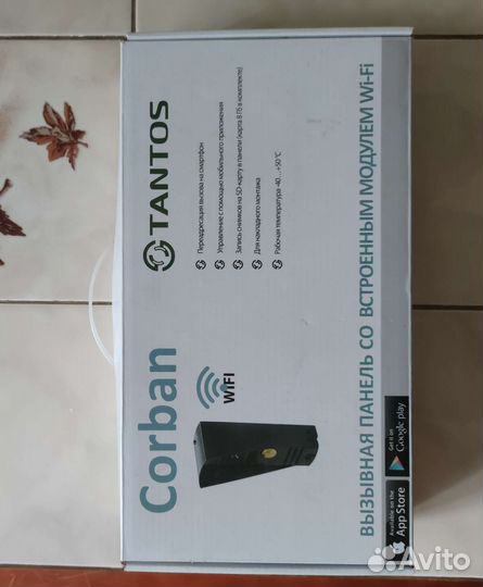 Вызывная панель tantos corban wifi