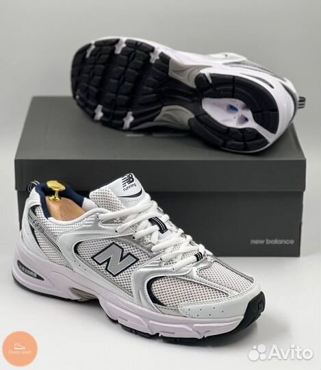 Кроссовки New Balance 530 «White Silver Navy»