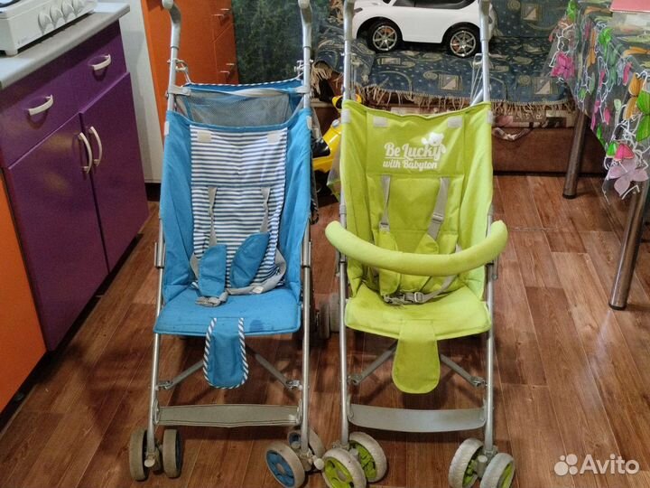 Прогулочная коляска трость бу