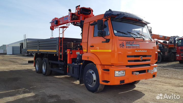 КамАЗ 65115 с КМУ, 2023