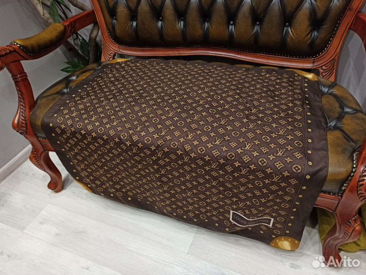 Платок lv монограмма twill silk италия