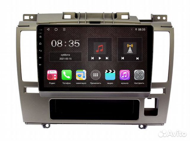 Штатная магнитола для Nissan Tiida C11 2004-2013 н