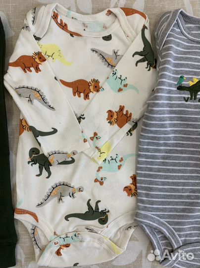 Боди комплект на мальчика 62-68