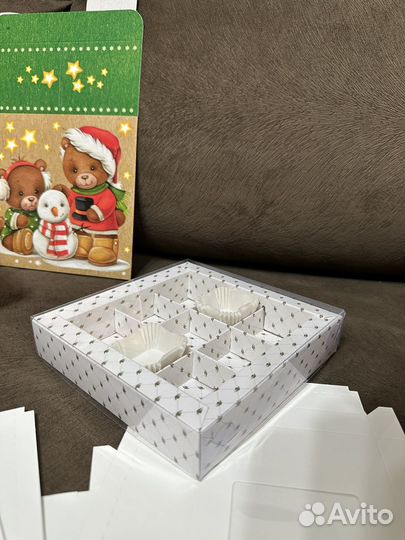 Коробки для конфет, шоколада, подарков