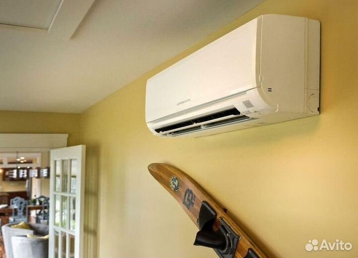 Сплит система с установкой