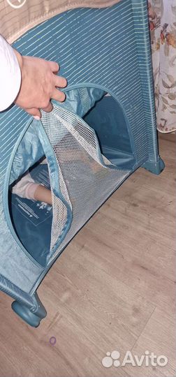 Детская кроватка манеж