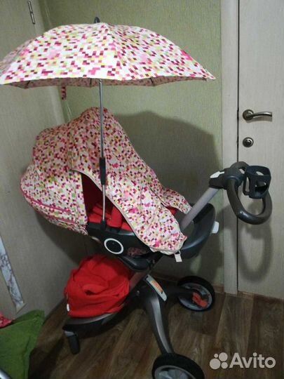 Прогулочная коляска stokke 3 в 1