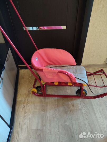 Коляска санки