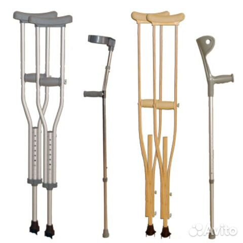 Прокат костылей, ходунков, колясок. Без залогов