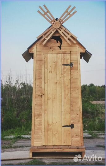 Уличный туалет домик с установкой PID