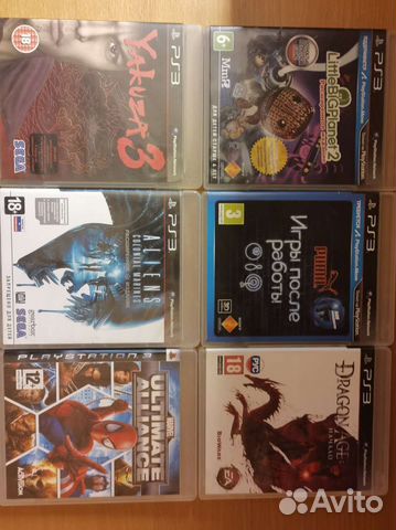 Игры на ps3 (б/у)