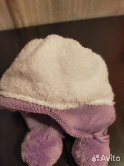 Шапка на девочку, зимняяНовая