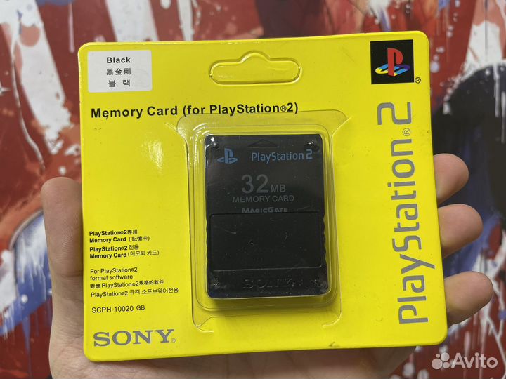 Карта памяти PS2 32MB