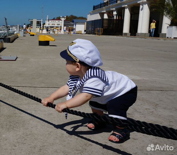 Панама / кепка капитанская на 1-3 года