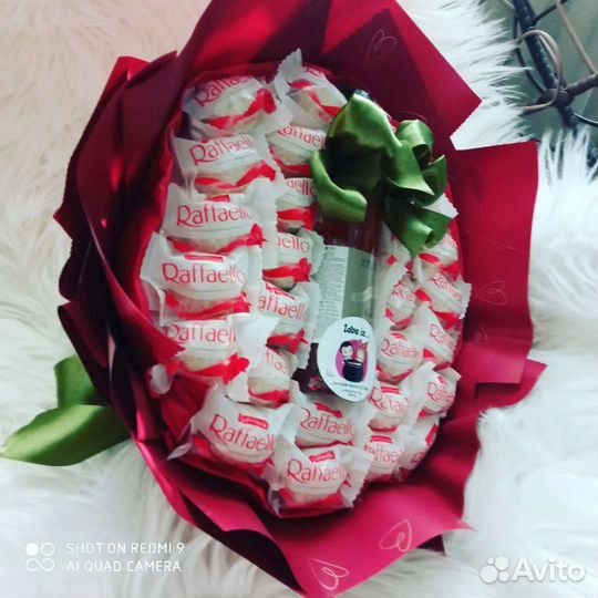 Съедобные букеты из разных продуктов