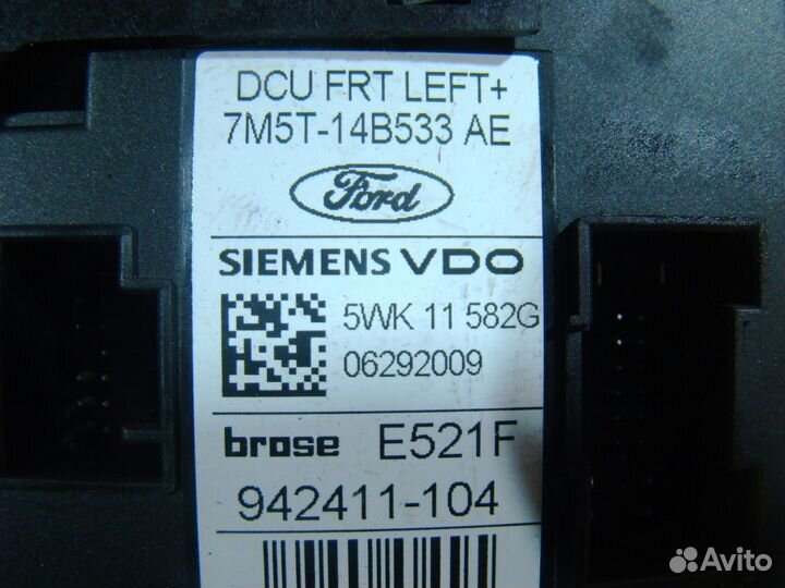 Ford Kuga 1 Моторчик стеклоподъемника П.L