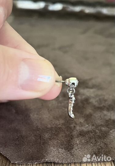 Swarovski серьги пусеты