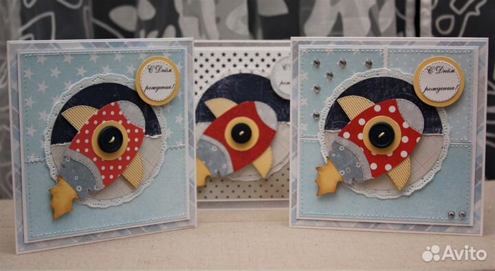 Открытка ручной работы