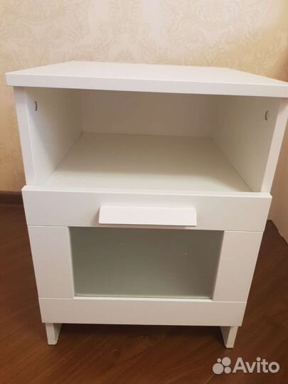 Тумба прикроватная IKEA белая