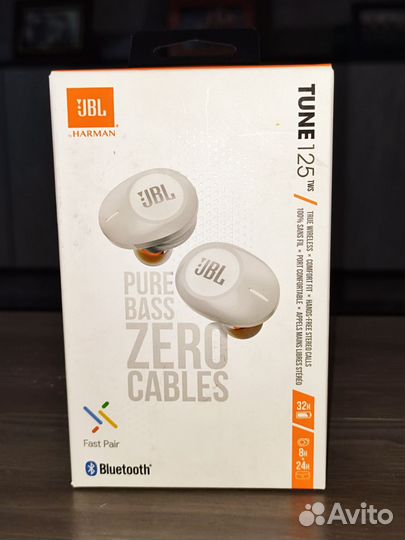 Оригинальные Беспроводные наушники JBL T 125 TWS