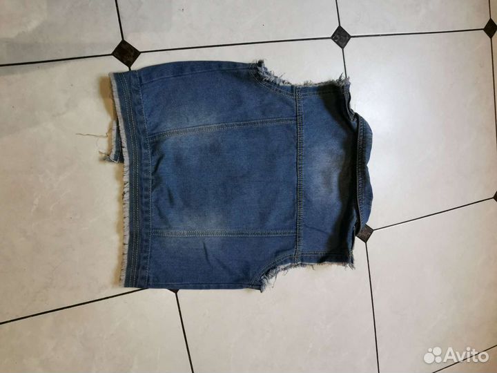 Жилет джинсовый 40-42