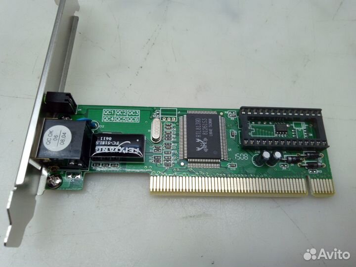 10/100 Mbps PCI сетевой адаптер RE100ATX/WOL